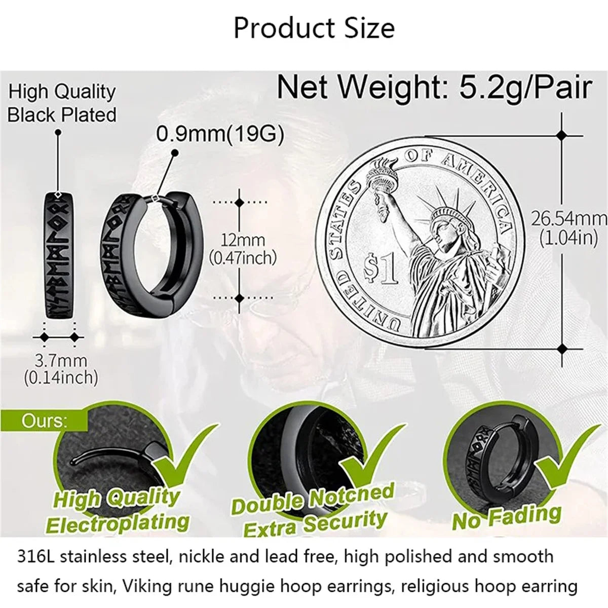 huggie hoop earrings

