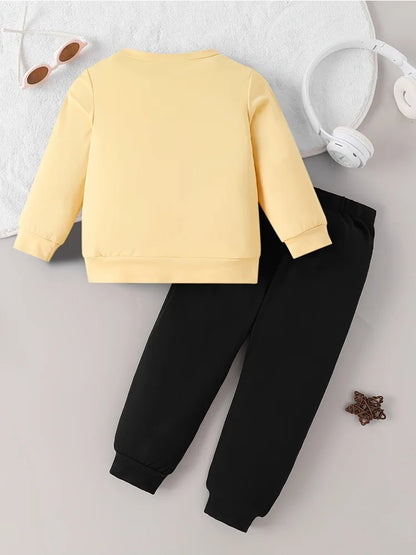 kids top & long pant

