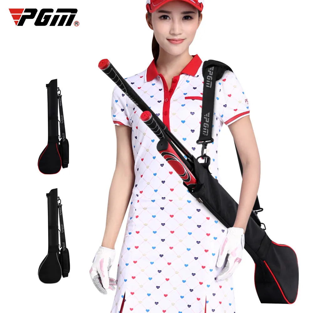 Portable Golf Sunday Bag-Lightweight Golf Club Storage Bag