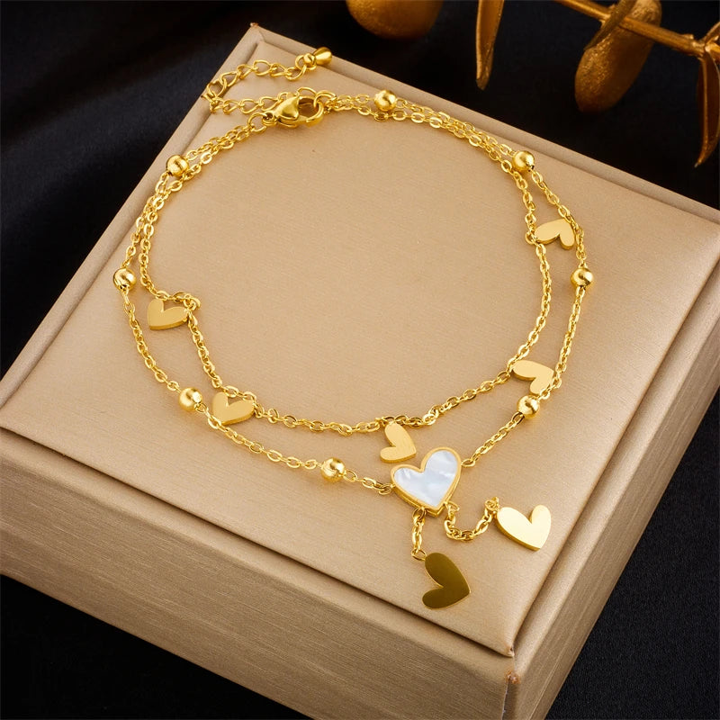 love heart bracelet