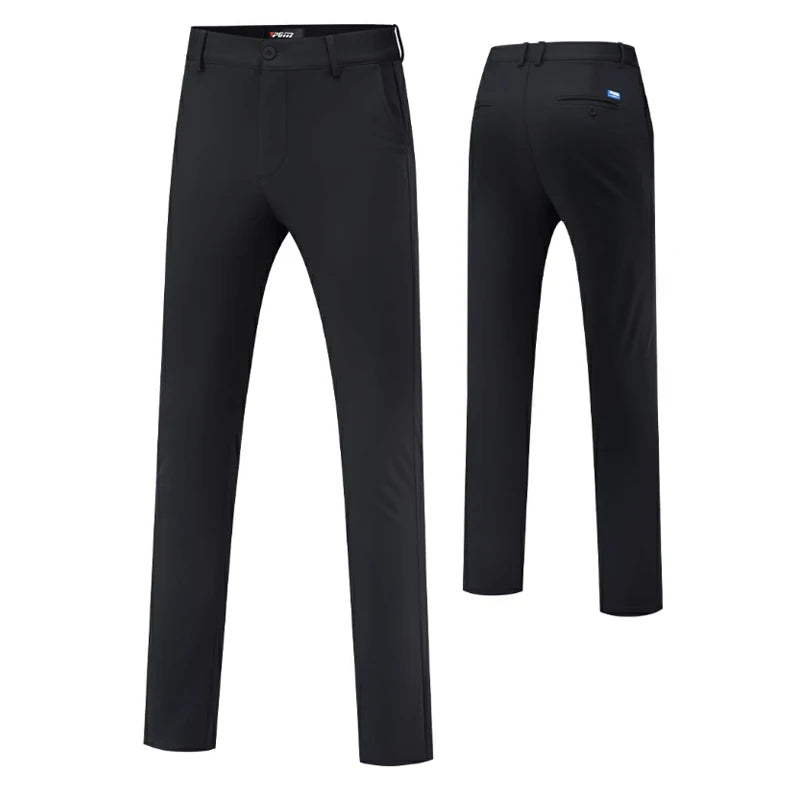 winter golf pants, men's golf trousers, cold weather golf pants, golf trousers, slim fit golf pants, waterproof golf trousers