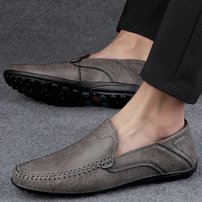 men's loafers black
