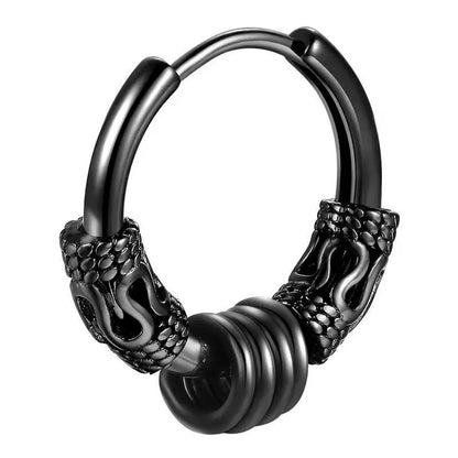 mens hoop earrings


