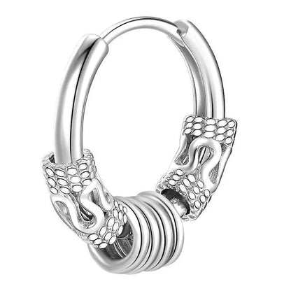mens hoop earrings

