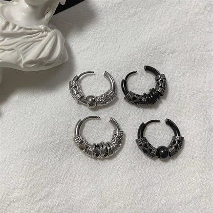 mens hoop earrings

