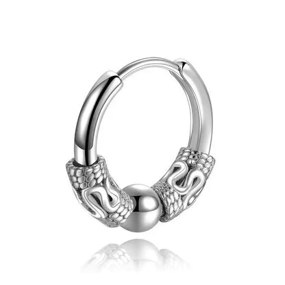 mens hoop earrings

