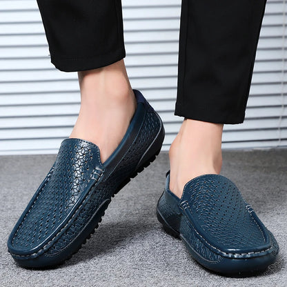 mens leather loafers
