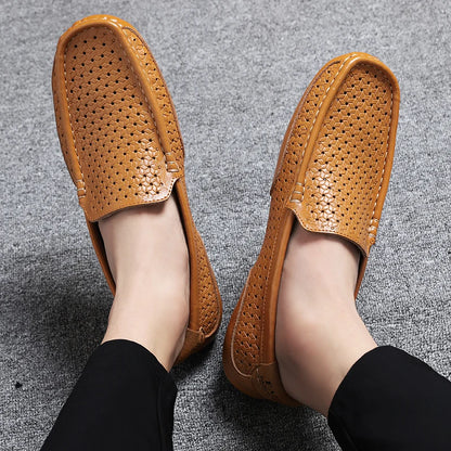 mens leather loafers
