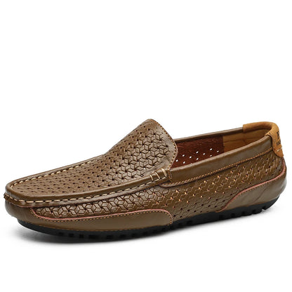 mens leather loafers
