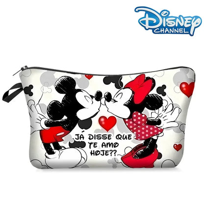 Mickey Minnie Cartoon Cosmetic Bag

