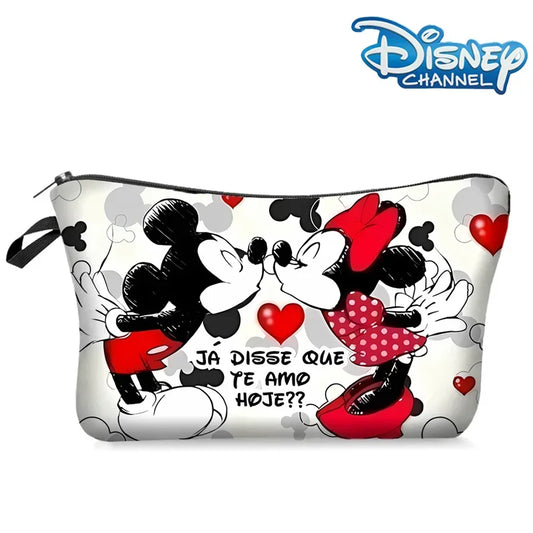 Mickey Minnie Cartoon Cosmetic Bag

