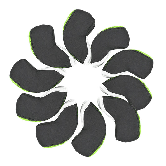neoprene iron cover, golf iron head covers, golf club head covers, golf club protectors, golf club accessories, neoprene golf iron covers