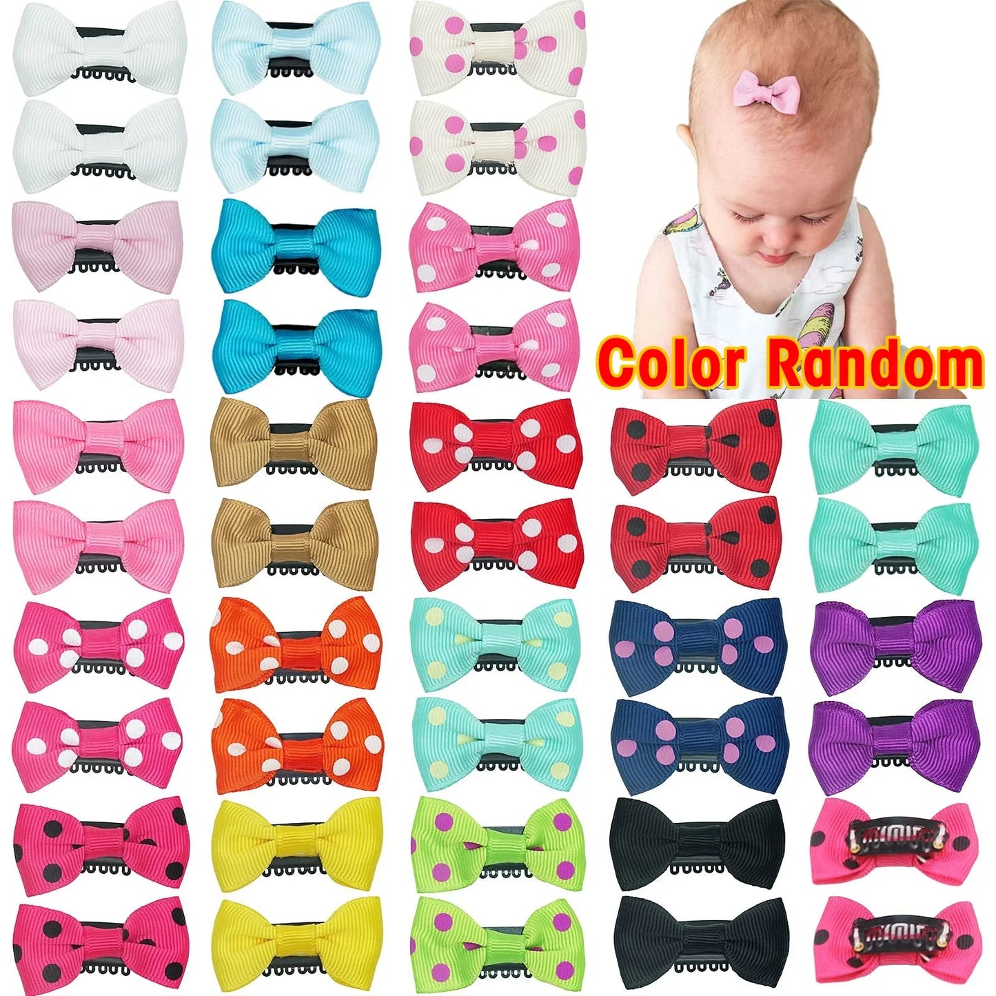 newborn hair clips

