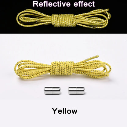 no tie shoelaces, elastic shoelaces, round shoelaces, no tie laces, elastic laces, tie shoelaces, reflective laces, tieless shoelaces

