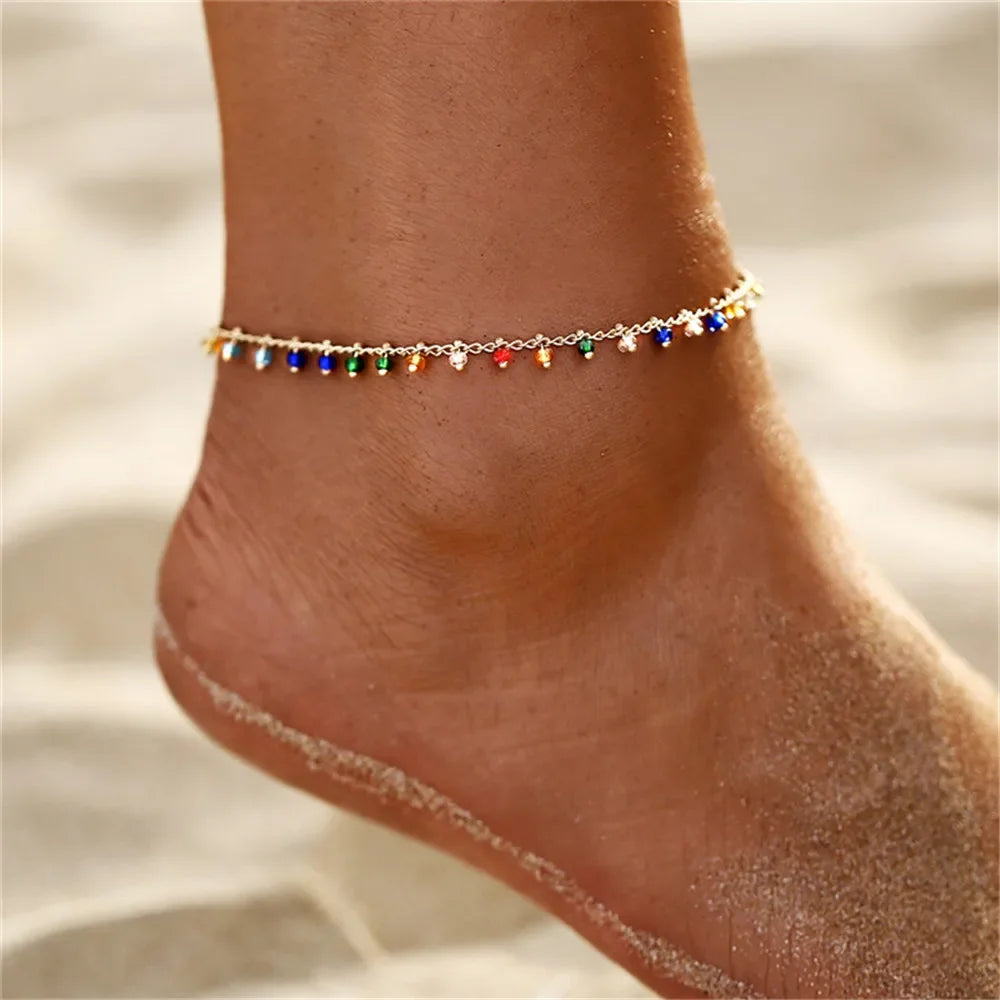 pandora ankle chains
