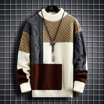 patchwork sweater

