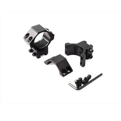 2PCS Hunting Rifle Scope Mount Rings for 25.4mm/30mm Tubes - 11mm/20mm Rails
