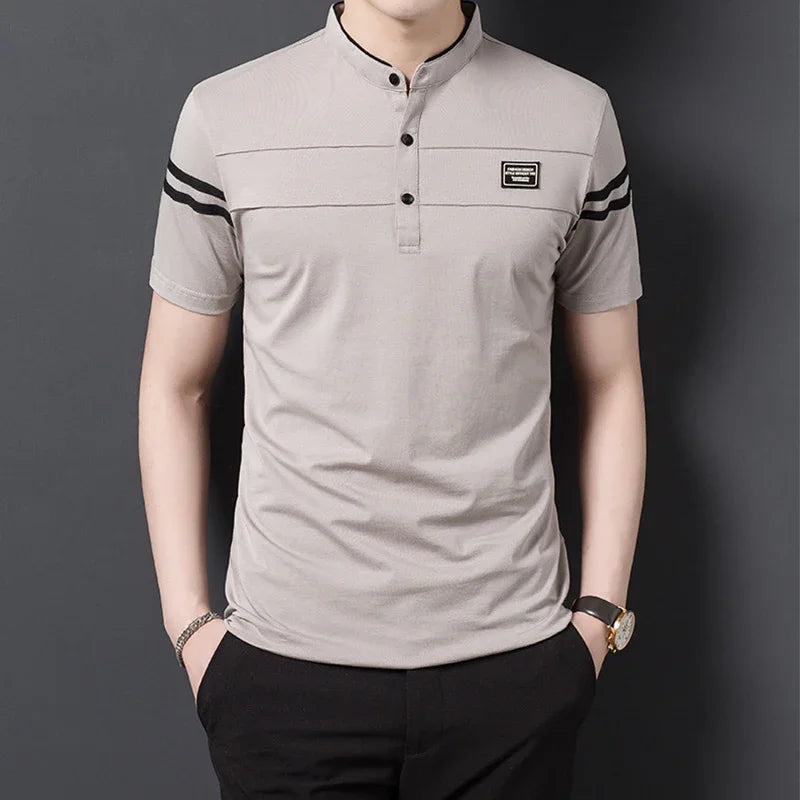 Korean Summer Polo T-Shirt

