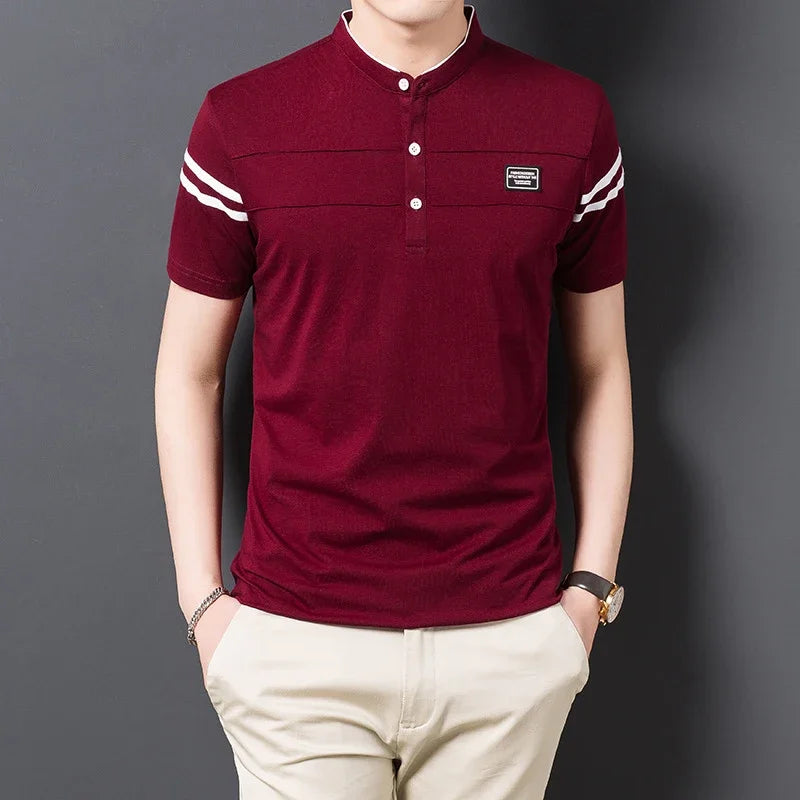 Korean Summer Polo T-Shirt
