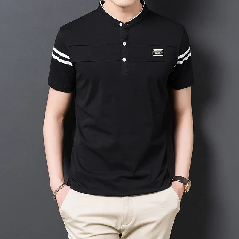 Korean Summer Polo T-Shirt
