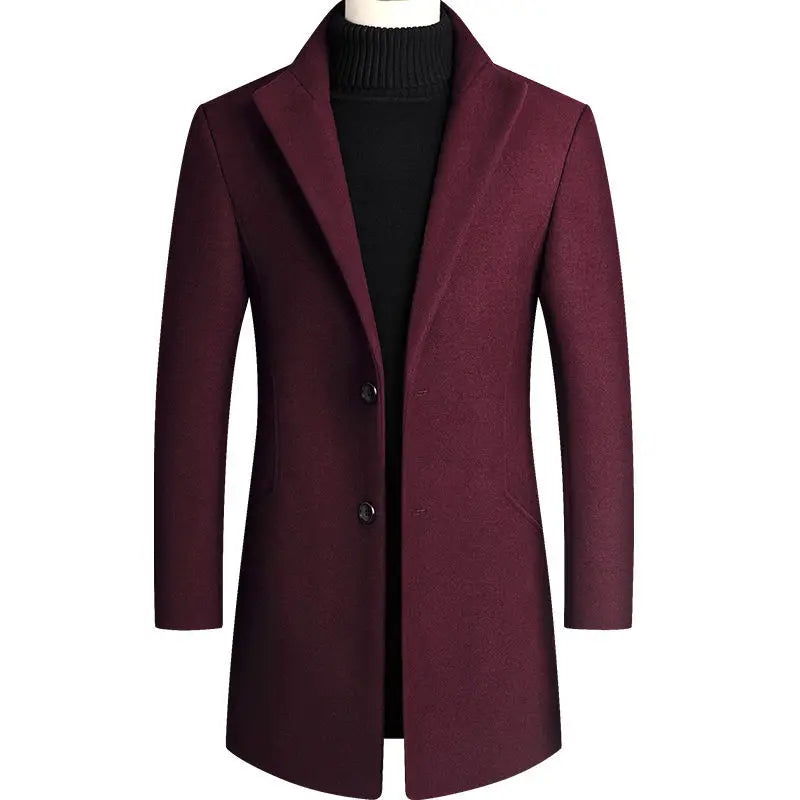 Stylish Slim Fit Woolen Cardigan Jacket for Men
