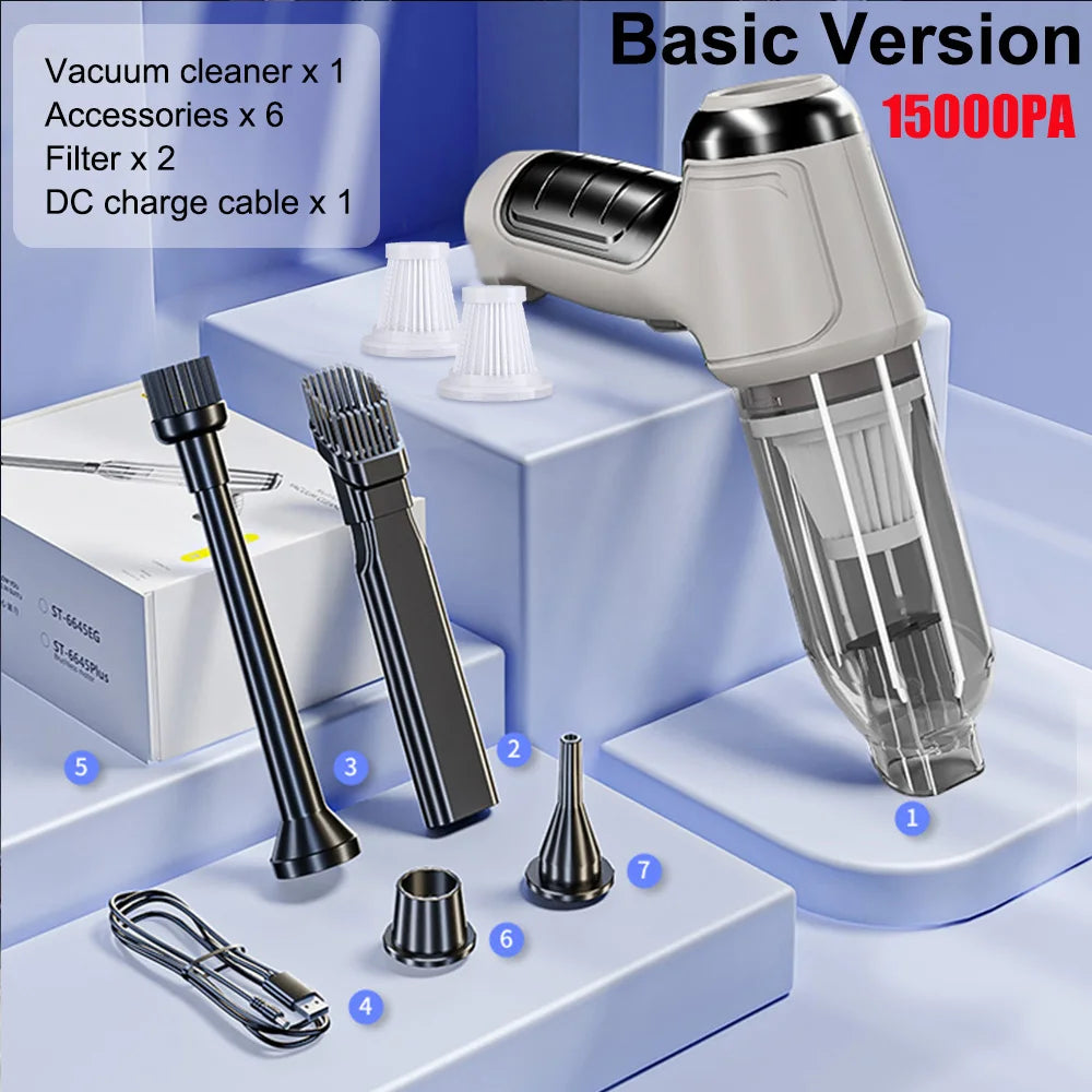 2-in-1 Handheld Vacuum Cleaner