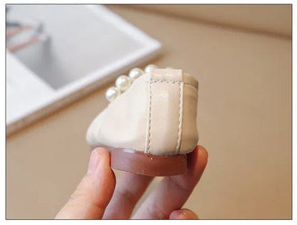 Pearl Mesh Princess Shoes