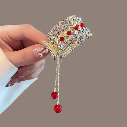 rhinestone hair claw

