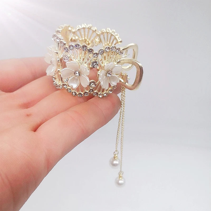 rhinestone hair claw

