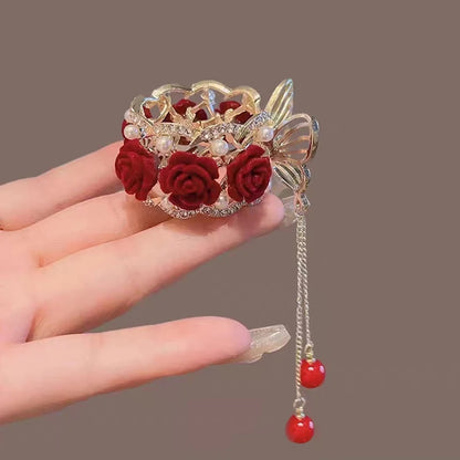 rhinestone hair claw

