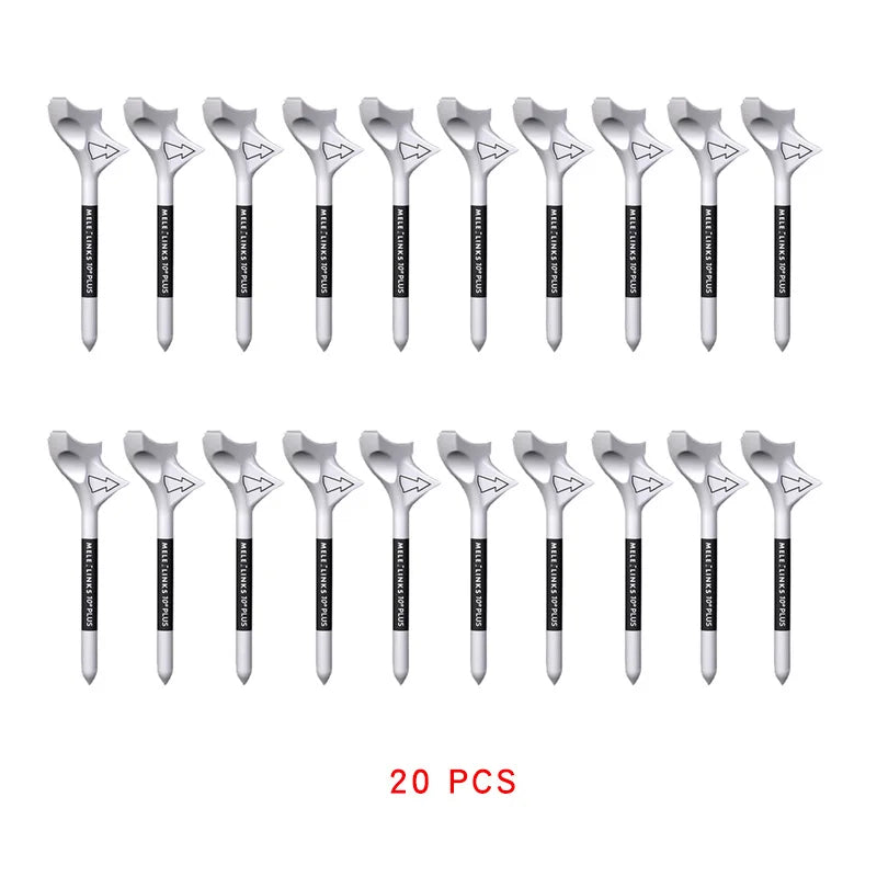 Rhombic Golf Tee with Diagonal Insert Ball Holder