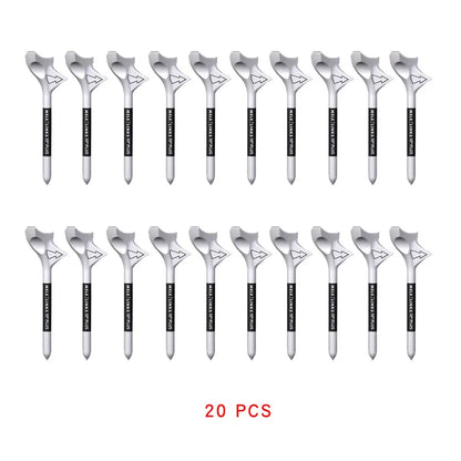 Rhombic Golf Tee with Diagonal Insert Ball Holder