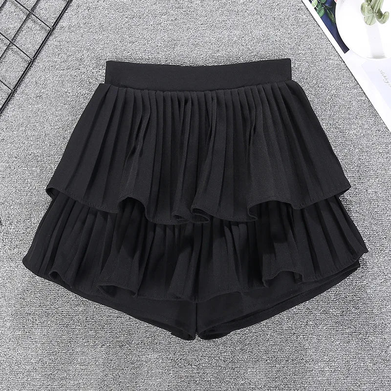high waist short skirt, summer mini skirts, short summer skirts, high waisted skater skirt, pleated summer skirt, mini skirt summer, black high waist short skirt, ruffled mini skirt, black ruffle mini skirt