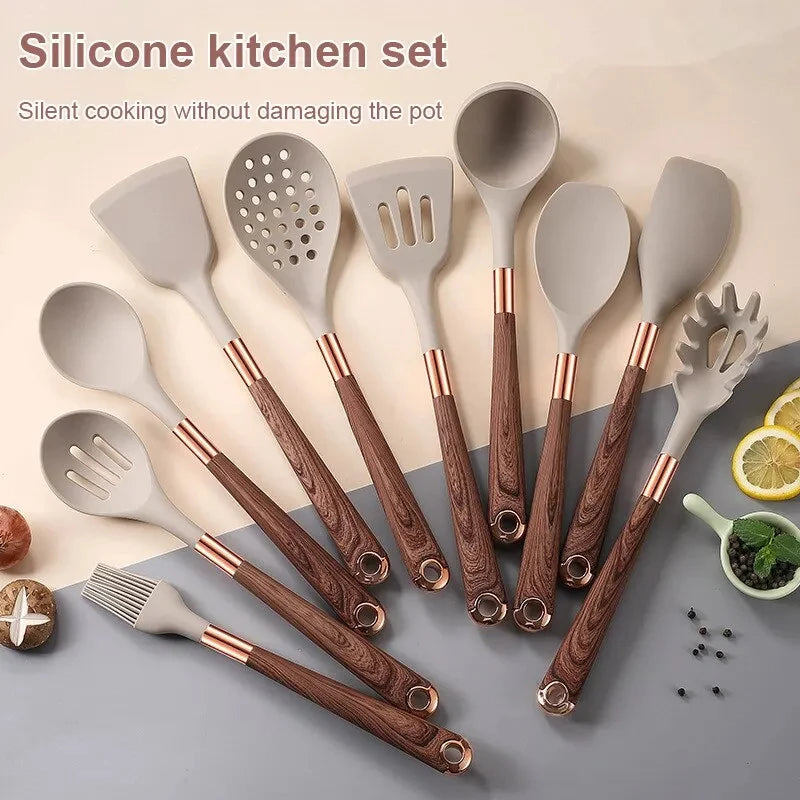 silicone kitchenware set


