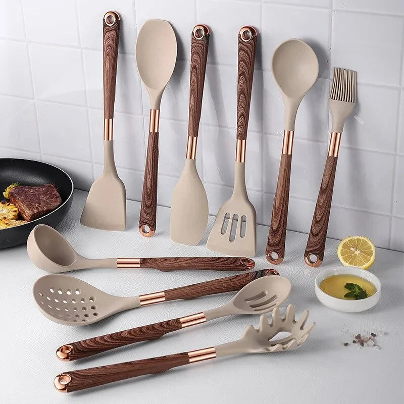 silicone kitchenware set

