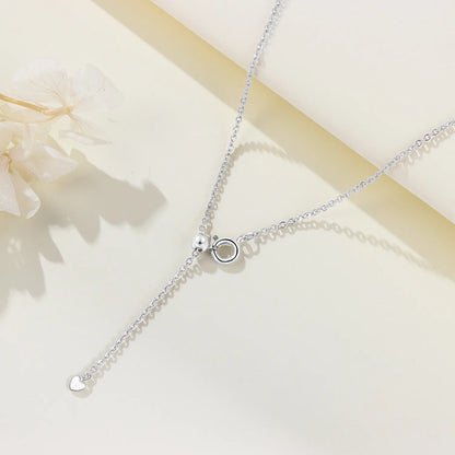 silver chain anklet