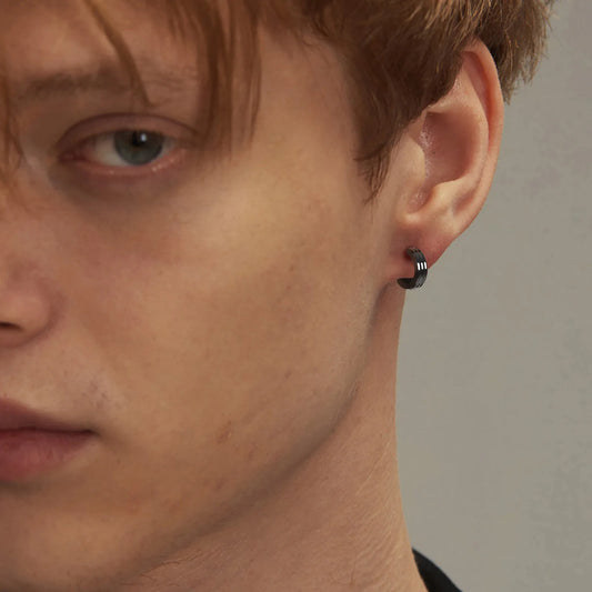 silver hoops

