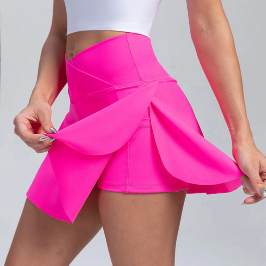women's sports skirt, sports skirt with shorts, yoga shorts women, badminton sportswear, tennis skirt for women, tennis skirt, womens gym wear, golf skirt, yoga shorts, tennis skort, alo tennis skirt, black tennis skirt, athletic wear for women