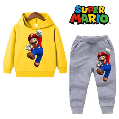 spring hooded kids outfit

