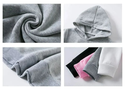 spring hooded kids outfit

