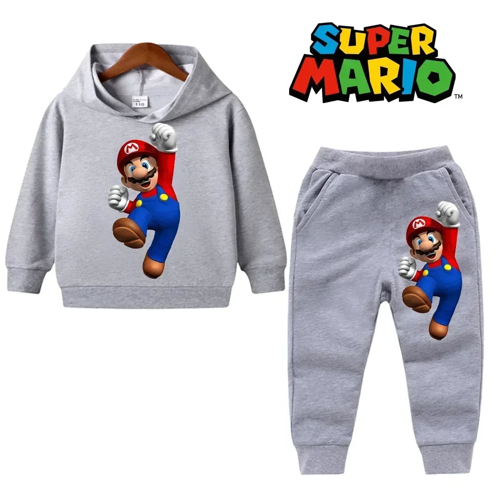 spring hooded kids outfit

