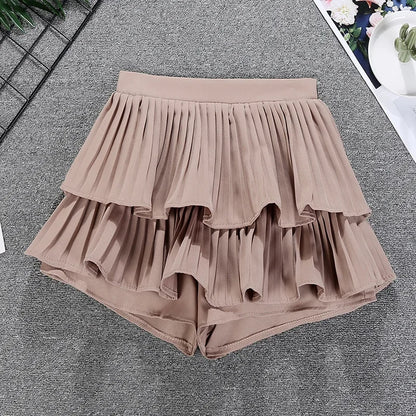 high waist short skirt, summer mini skirts, short summer skirts, high waisted skater skirt, pleated summer skirt, mini skirt summer, black high waist short skirt, ruffled mini skirt, black ruffle mini skirt