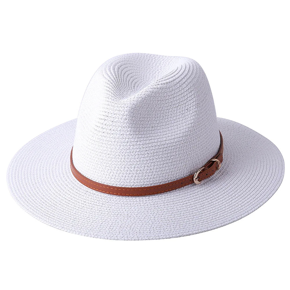 Wide Brim UV Protection Beach Fedora
