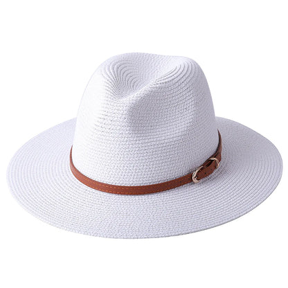 Wide Brim UV Protection Beach Fedora
