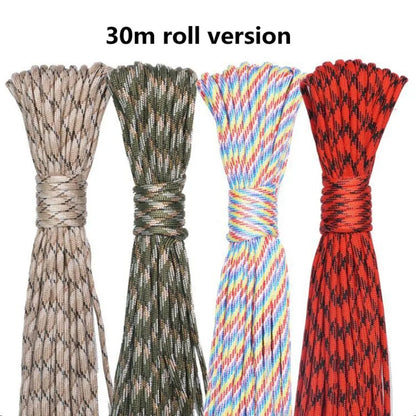 7-Core 550 Paracord - 5M/15M/30M Outdoor Survival Rope/Tent/Lanyard
