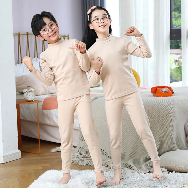 thermal pajama sets for kids

