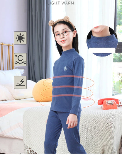 thermal pajama sets for kids

