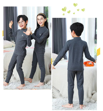 thermal pajama sets for kids

