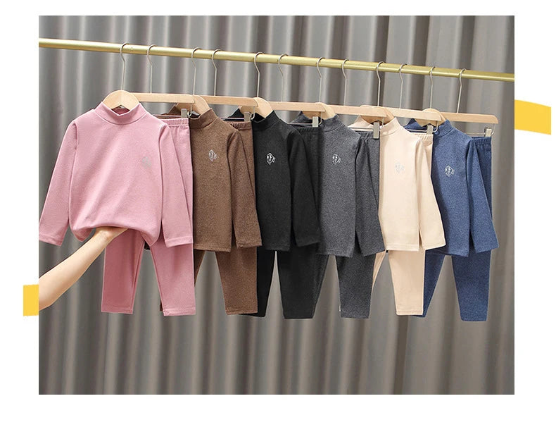 thermal pajama sets for kids

