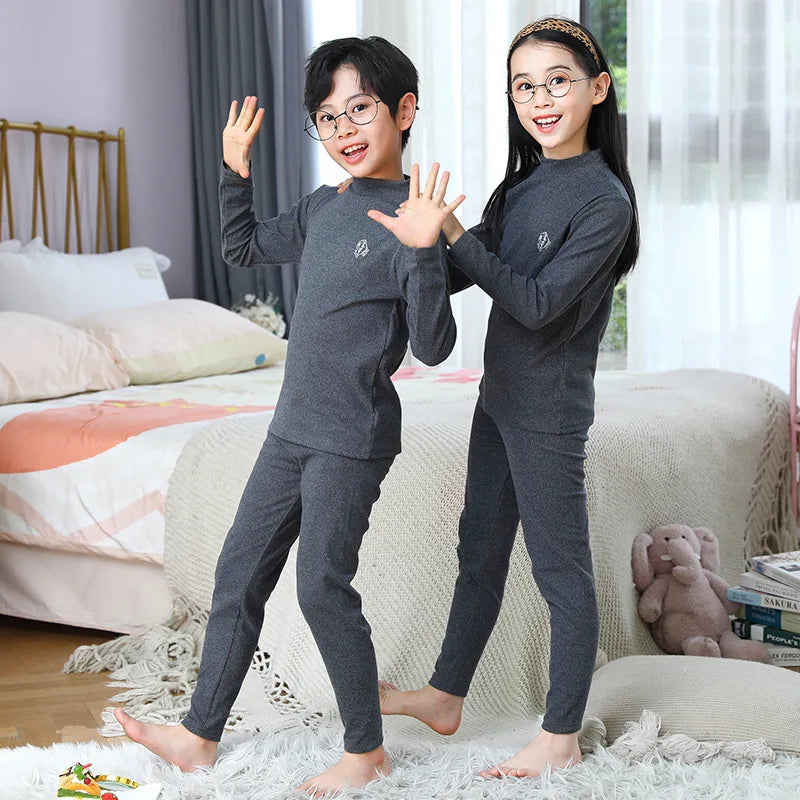 thermal pajama sets for kids

